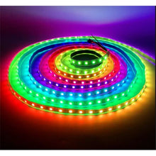 Load image into Gallery viewer, FLEXIBLE WATERPROOF 5V, IP65 RGB ADDRESSABLE LED STRIP - 1M (5050) SMD 60 LEDS/M
