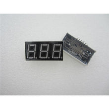 Load image into Gallery viewer, 7 SEGMENT 3 DIGIT DISPLAY 0.36-INCH COMMON CATHODE
